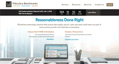 Desktop Screenshot of fiduciarybenchmarks.com